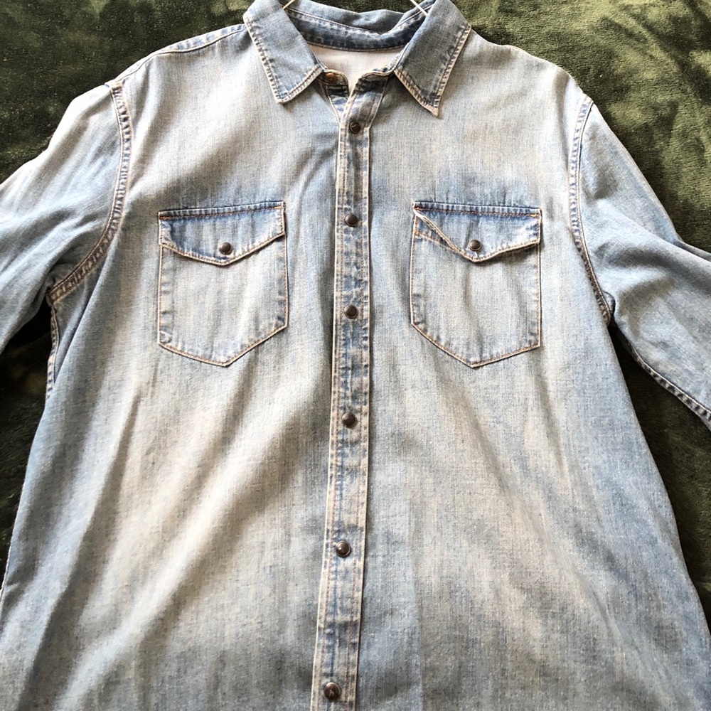 GAP Denim Button Up